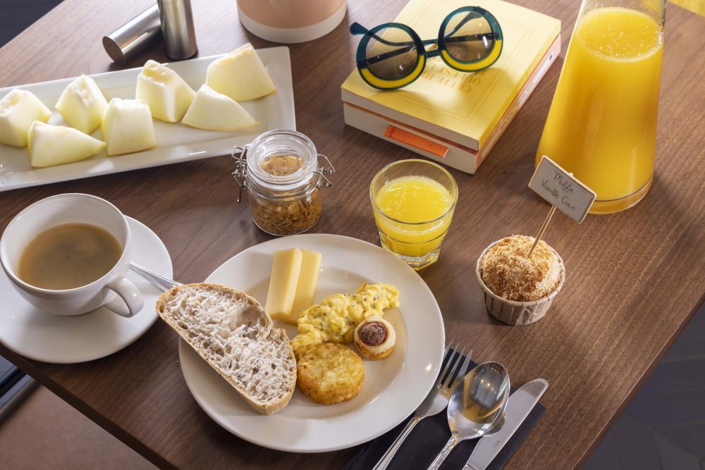 Desayuno en la habitación